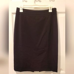 Black pencil skirt